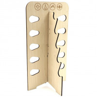 Стойка для очков под 5 шт 180х150х330 мм (MB-SE-08)