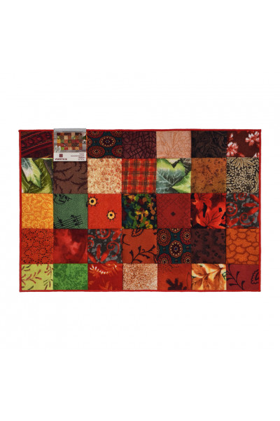 Коврик влаговпитывающий Vortex Velur Пэчворк 60х90 см 24244 Коврик влаговпитывающий Vortex Velur Пэчворк 60х90 см 24244