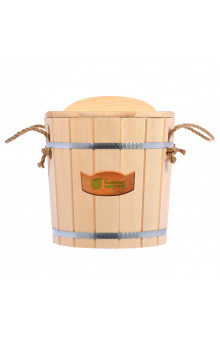 Запарник с крышкой Банные Штучки липа 15 л 3592