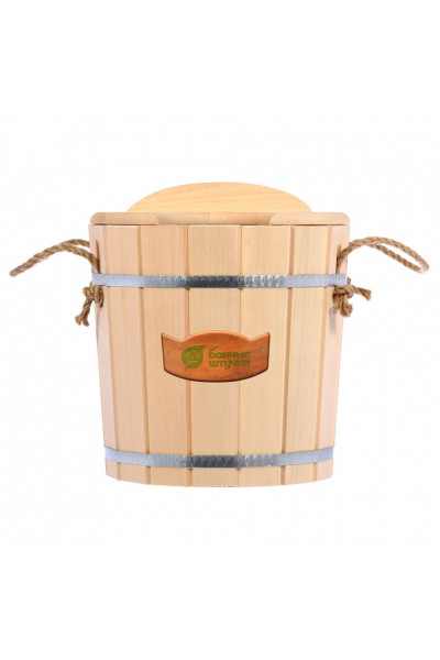 Запарник с крышкой Банные Штучки липа 15 л 3592