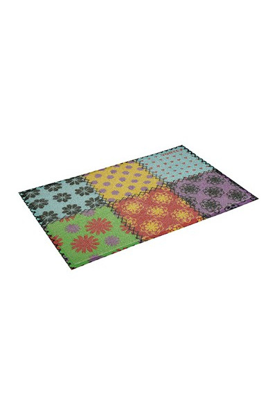 Коврик придверный пористый Vortex Плитка 50х80 см 24253 Коврик придверный пористый Vortex Плитка 50х80 см 24253