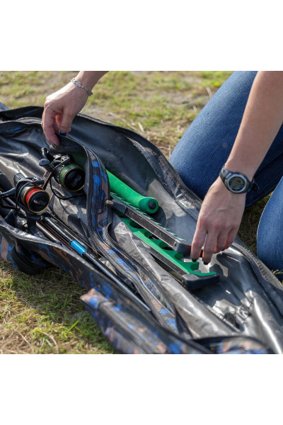 Чехол для спиннинга с катушкой Helios 140 см (HS-140-K)