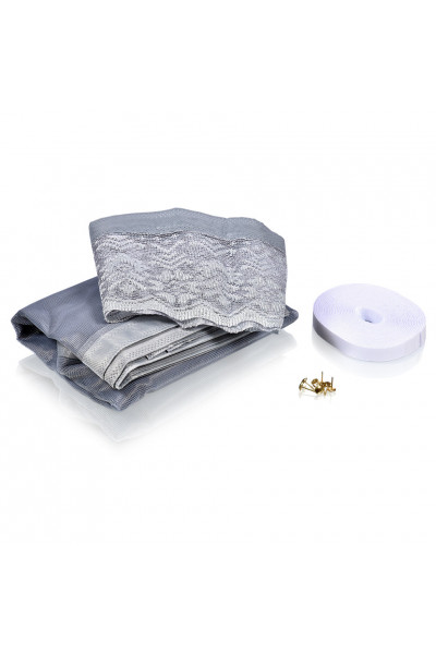 Противомоскитная сетка Help штора на дверь с магнитами и крепежом 2 шт 80004 Противомоскитная сетка Help штора на дверь с магнитами и крепежом 2 шт 80004