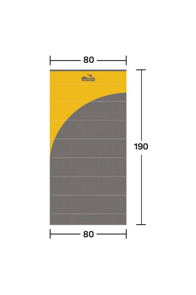 Спальный мешок Tramp Airy Light правый TRS-056R