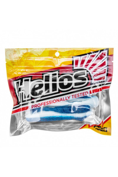 Виброхвост Helios Chubby 3,55/9 см, цвет Blue Sparkles & White 5 шт HS-4-026 Виброхвост Helios Chubby 3,55/9 см, цвет Blue Sparkles & White 5 шт HS-4-026