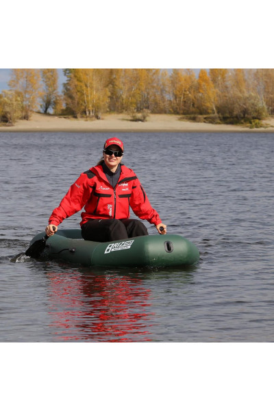 Лодка ПВХ Тонар Бриз 190 с гребками (зеленая) Лодка ПВХ Тонар Бриз 190 с гребками (зеленая)
