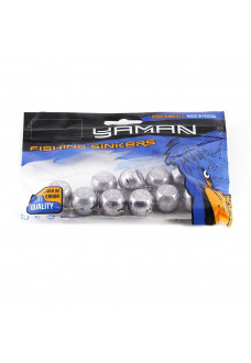 Груз Чебурашка сплющенный разборный Яман 20 шт - 4 гр Я-ГЧСР-4-20