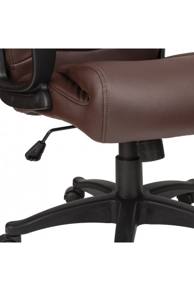 Кресло руководителя Brabix Enter EX-511 экокожа, коричневое 531163 Кресло руководителя Brabix Enter EX-511 экокожа, коричневое 531163