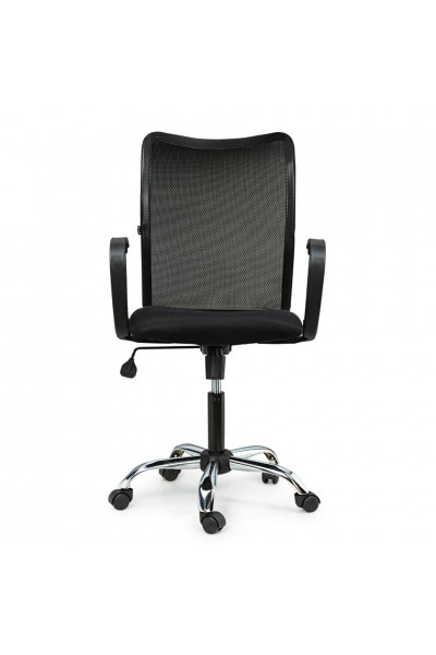 Кресло офисное Brabix Spring MG-308 сетка/ткань, черное TW 531403 Кресло офисное Brabix Spring MG-308 сетка/ткань, черное TW 531403