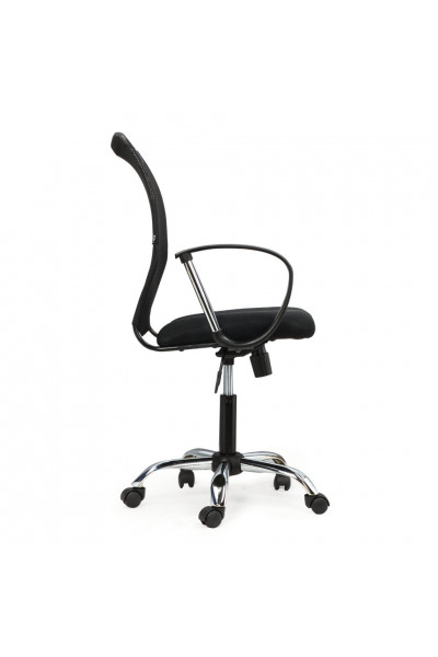 Кресло офисное Brabix Spring MG-308 сетка/ткань, черное TW 531403 Кресло офисное Brabix Spring MG-308 сетка/ткань, черное TW 531403