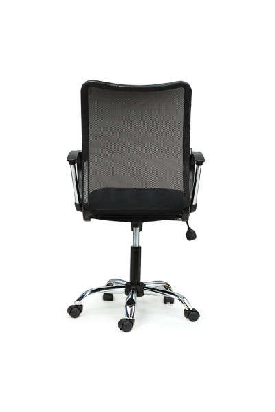 Кресло офисное Brabix Spring MG-308 сетка/ткань, черное TW 531403 Кресло офисное Brabix Spring MG-308 сетка/ткань, черное TW 531403