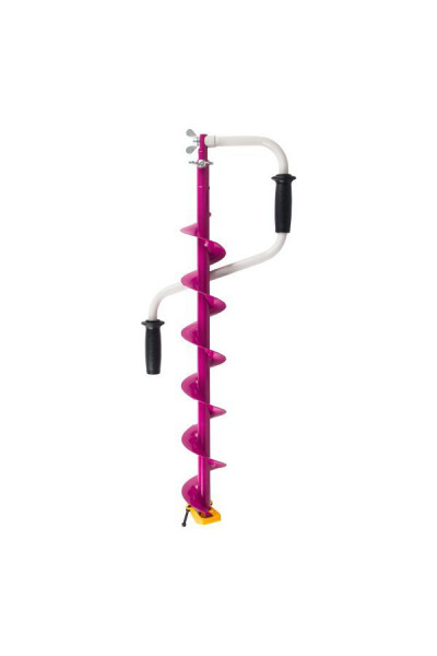 Ледобур Торнадо М2 Lady (диаметр 100) двуручный, телескопический, левый, прямые ножи