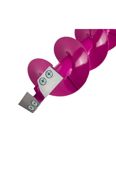 Ледобур Торнадо М2 Lady (диаметр 100) двуручный, телескопический, левый, прямые ножи