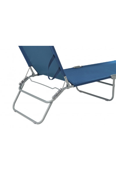 Раскладушка Jungle Camp Comfort 3 позиции, синяя 70730 Раскладушка Jungle Camp Comfort 3 позиции, синяя 70730