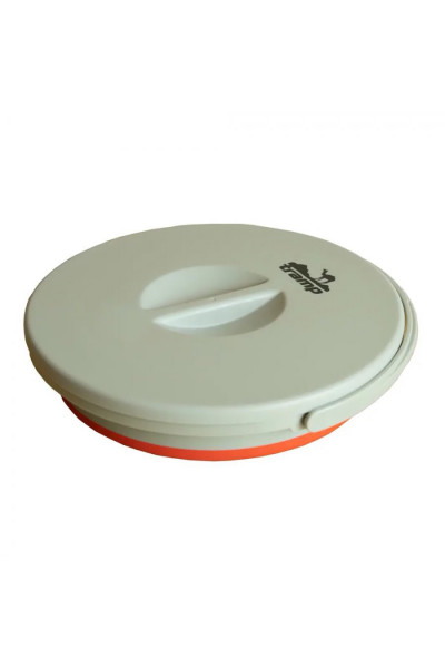 Ведро складное Tramp силиконовое 5л с крышкой оранжевый TRC-127 Ведро складное Tramp силиконовое 5л с крышкой оранжевый TRC-127