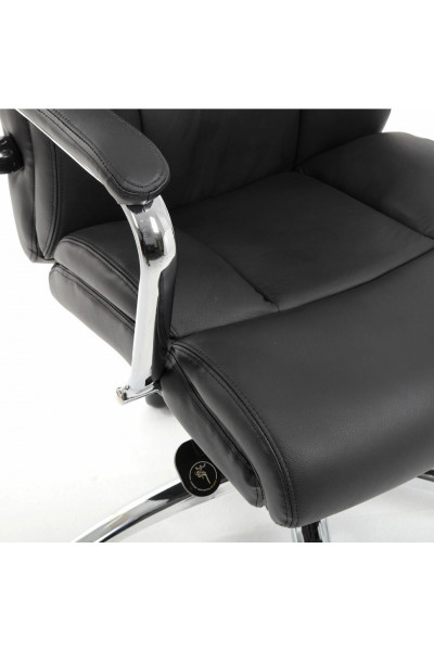 Кресло руководителя Brabix Premium Phaeton EX-502 кожа, черное 530882 Кресло руководителя Brabix Premium Phaeton EX-502 кожа, черное 530882