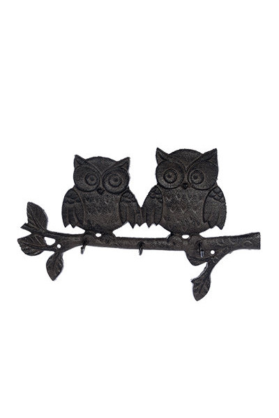 Вешалка настенная Blumen Haus Совы 3 крючка 66068 Вешалка настенная Blumen Haus Совы 3 крючка 66068