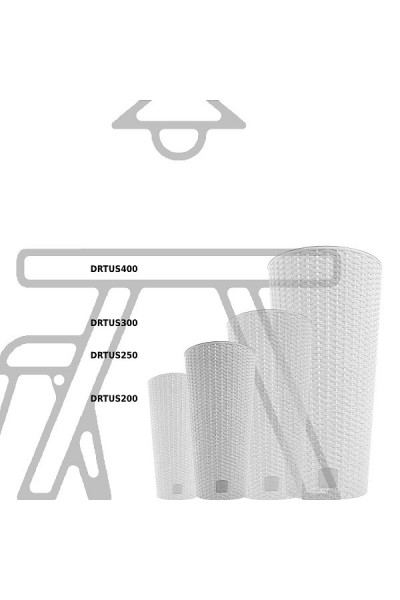 Кашпо для цветов Rato Tubus DRTUS250-S449 (7,5/15,5 л) 2 предмета Кашпо для цветов Rato Tubus DRTUS250-S449 (7,5/15,5 л) 2 предмета