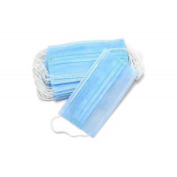Маска одноразовая 3-х слойная, нестерильная (50 шт)
