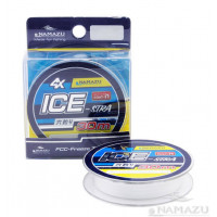 Шнур плетеный Namazu Ice-Stra 4Х, 30 м, 0,14 мм, до 9,1 кг, белый NIS30-0,14