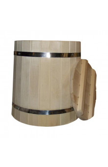 Кадка для воды и солений Банные Штучки Русский Дух с гнетом липа 18 л 31155