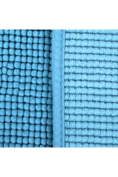 Коврик для ванной Vortex Spa 58х90 см голубой 24266