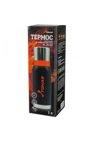 Термос Тонар 1 л черный HS.TM-039 Термос Тонар 1 л черный HS.TM-039