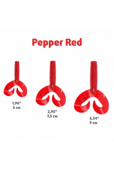 Твистер Helios Credo Double Tail 3,54/9 см, цвет Pepper Red 5 шт HS-28-030 Твистер Helios Credo Double Tail 3,54/9 см, цвет Pepper Red 5 шт HS-28-030