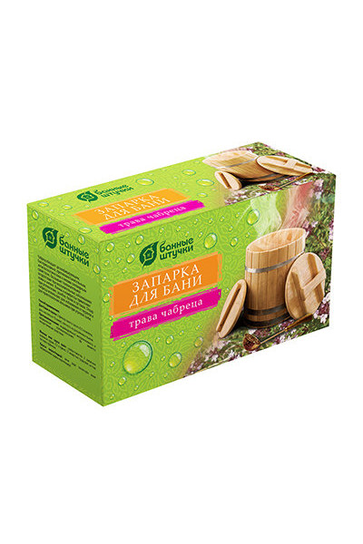 Запарка для бани Банные штучки Трава чабреца 20 фильтр-пакетов 30016