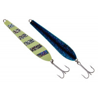 Пилькер Asari Norwegian 750г цвет 02 Silver Blue (Lumo Zebra)