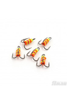 Крючок тройник Яман Факел № 12 (5 шт.) Я-ТК22