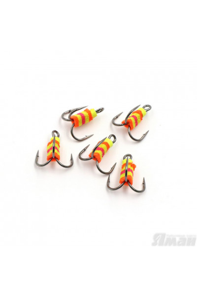 Крючок тройник Яман Факел № 12 (5 шт.) Я-ТК22