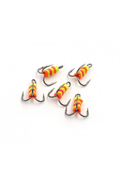 Крючок тройник Яман Факел № 12 (5 шт.) Я-ТК22