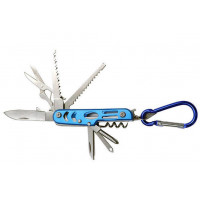 Мультитул Следопыт с карабином 12 предметов PF-MT-03