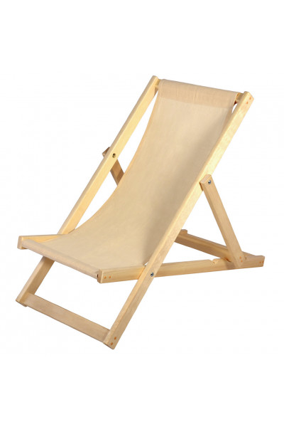 Шезлонг матерчатый складной на деревянном каркасе Банные Штучки 32320 Шезлонг матерчатый складной на деревянном каркасе Банные Штучки 32320