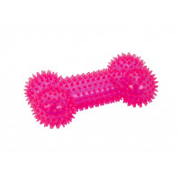 Игрушка для собаки Marli Кость с шипами и пищалкой 16 см