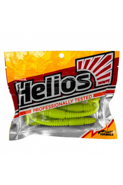 Виброхвост Helios Minoga 3,75/9.5 см, цвет Pepper Lime 5 шт HS-17-009 Виброхвост Helios Minoga 3,75/9.5 см, цвет Pepper Lime 5 шт HS-17-009