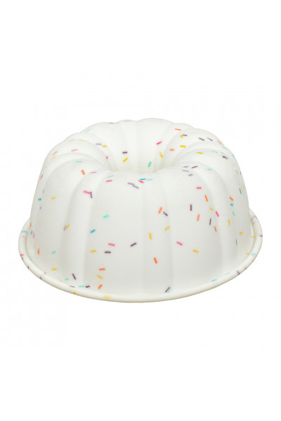 Форма силиконовая Marmiton Кекс Конфетти с отверстием d21,5 см 17411 Форма силиконовая Marmiton Кекс Конфетти с отверстием d21,5 см 17411