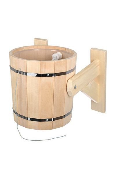 Обливное устройство для бани Банные Штучки Русский Душ с клапаном, липа 18 л 31145 Обливное устройство для бани Банные Штучки Русский Душ с клапаном, липа 18 л 31145