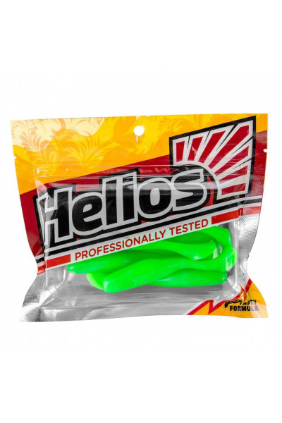 Виброхвост Helios Vigor 3,75/9.5 см, цвет Electric green 7 шт HS-6-007 Виброхвост Helios Vigor 3,75/9.5 см, цвет Electric green 7 шт HS-6-007