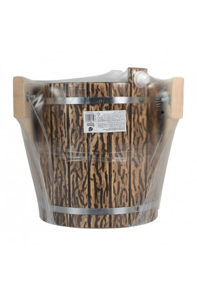 Обливное устройство для бани Банные Штучки с клапаном, липа 13 л 33324 Обливное устройство для бани Банные Штучки с клапаном, липа 13 л 33324