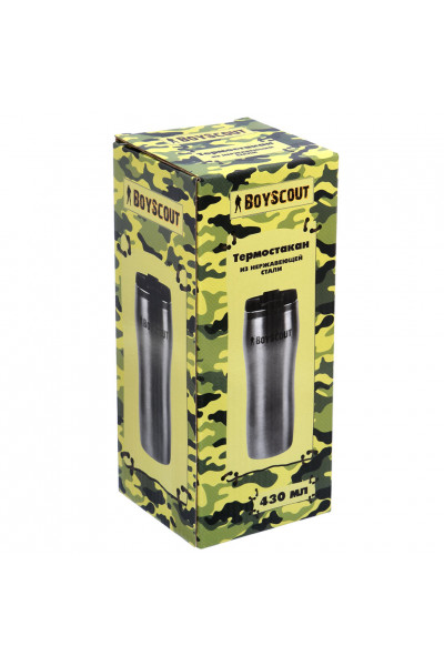 Термостакан Boyscout из нержавеющей стали 61050 430 мл Термостакан Boyscout из нержавеющей стали 61050 430 мл