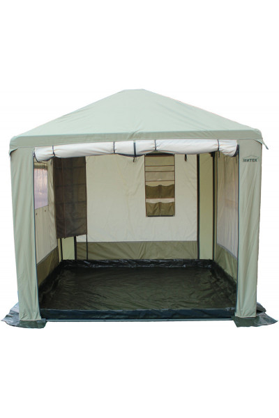 Шатер Митек Пикник-Люкс 3х3 м со стенками (2 места) Шатер Митек Пикник-Люкс 3х3 м со стенками (2 места)