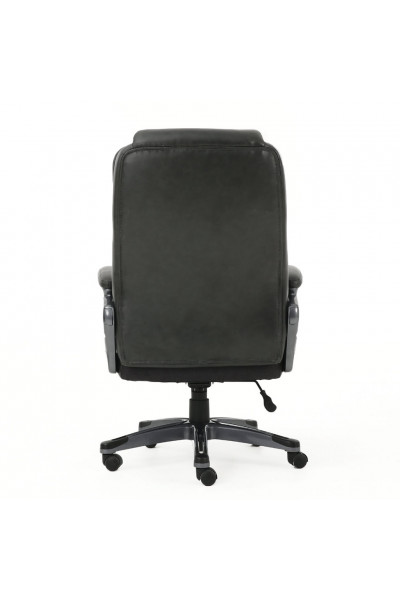 Кресло руководителя Brabix Premium Favorite EX-577 кожа, серое 531935 Кресло руководителя Brabix Premium Favorite EX-577 кожа, серое 531935