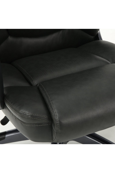 Кресло руководителя Brabix Premium Favorite EX-577 кожа, серое 531935 Кресло руководителя Brabix Premium Favorite EX-577 кожа, серое 531935