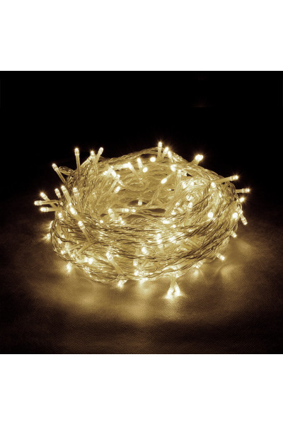 Уличная светодиодная гирлянда (теплый свет) Vegas Занавес 192 LED, 6 нитей, 1х4 м, 24V 55029 Уличная светодиодная гирлянда (теплый свет) Vegas Занавес 192 LED, 6 нитей, 1х4 м, 24V 55029