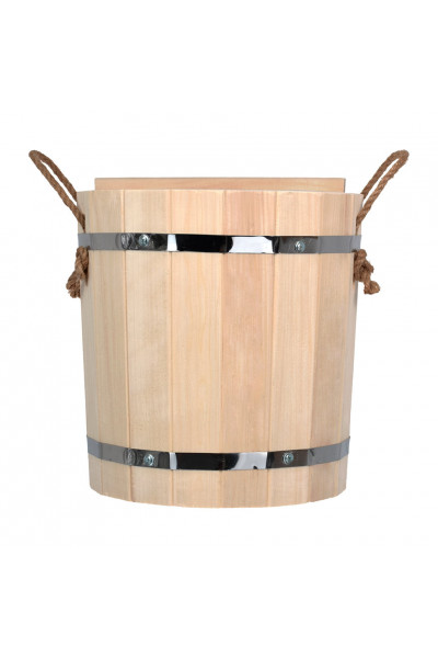 Запарник Банные Штучки С легким паром, с пластиковой вставкой липа 9 л 31140