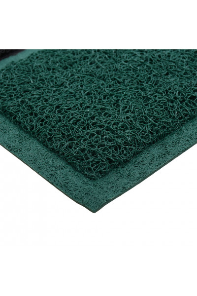 Коврик придверный пористый Vortex 40*60 черно-зеленый 22406 Коврик придверный пористый Vortex 40*60 черно-зеленый 22406