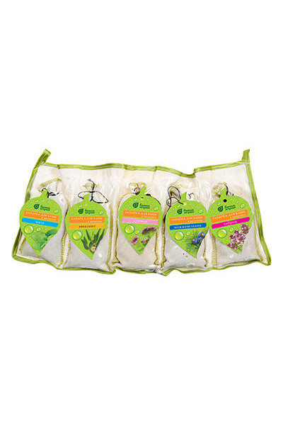 Набор запарок в сумочке Банные штучки (мята, эвкалипт, душица, можжевельник, чабрец) 5 шт 32160