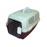 Переноска для животных пластиковая Каскад 55х35х32 см